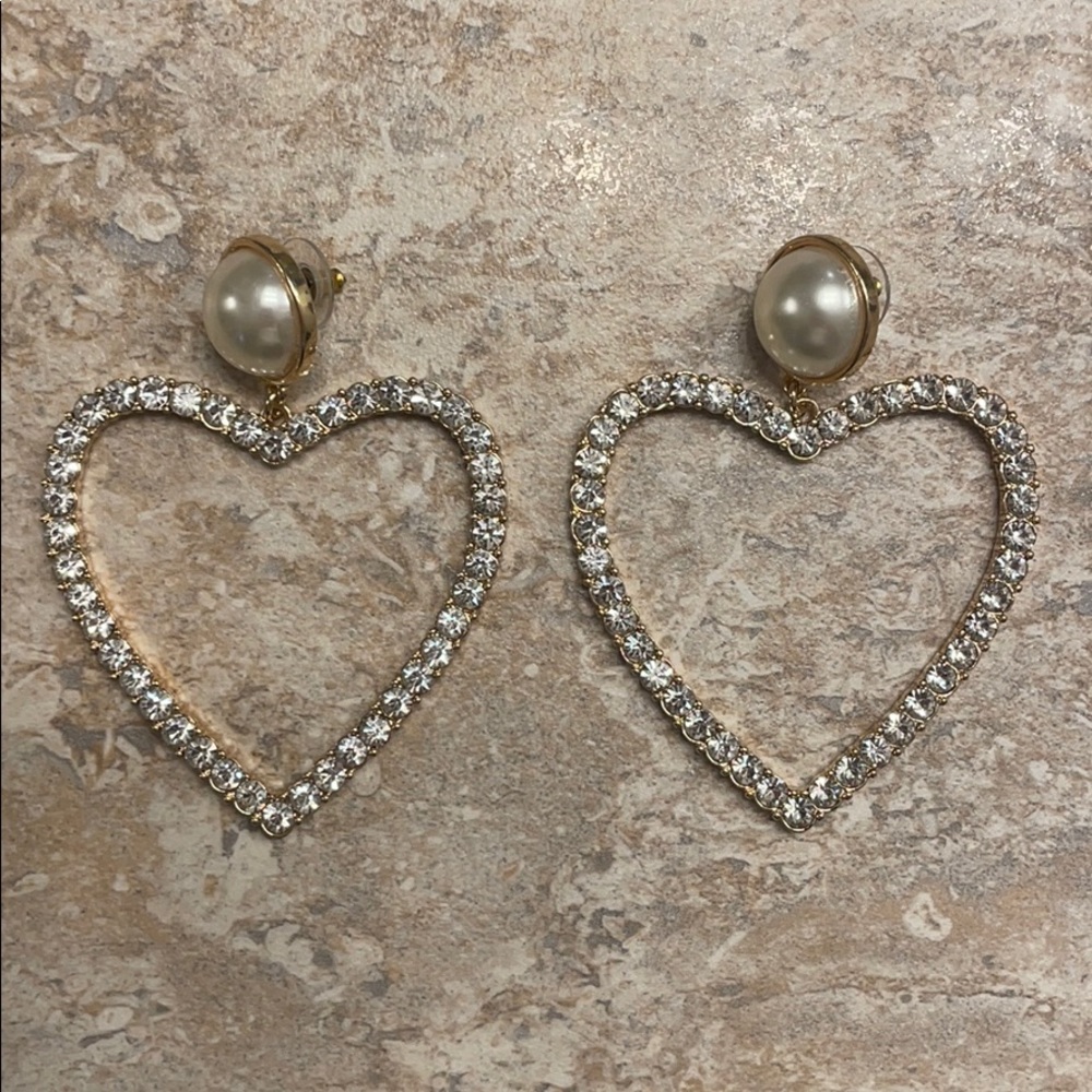 Heart earrings